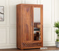 Wooden 2 door wardrobe